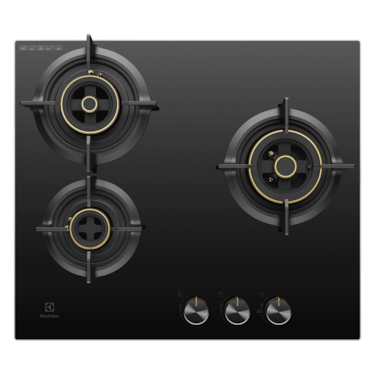 60cm UltimateTaste 300 3-burner built-in gas hob