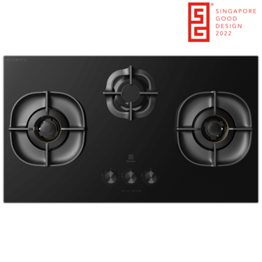 90cm UltimateTaste 700 3-burner built-in gas hob